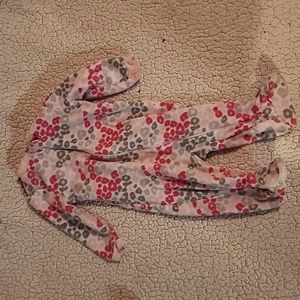 Flannel baby onsie pjs